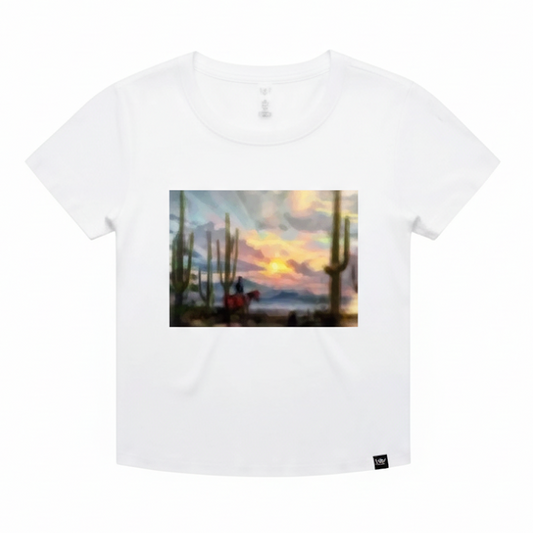 Cactus Range Women SL T White