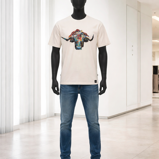 Painted Bull SL T Cream Unisex