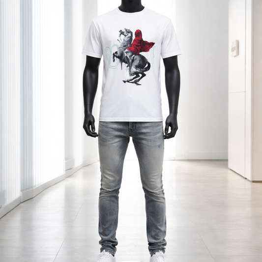 Rider in Red SL T White Unisex
