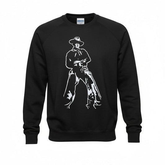 The Legend LS Crew Black Unisex