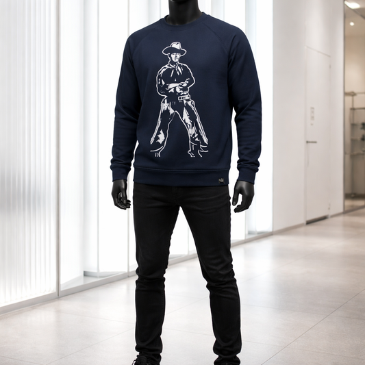The Legend LS Crew Blue Unisex
