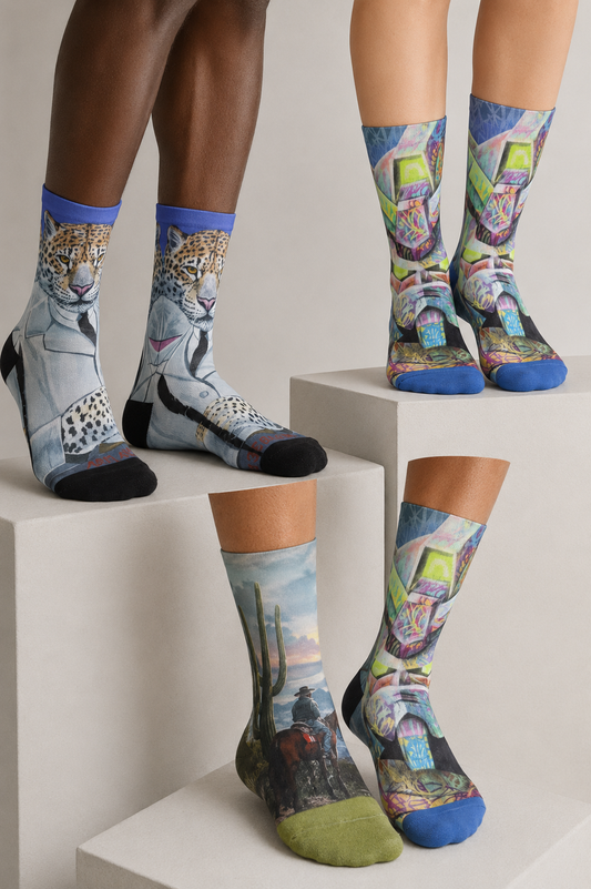 How to Style Graffiti Socks: 5 Looks That Let the Art Talk