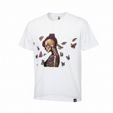 Butterfly Bones SL T White Unisex