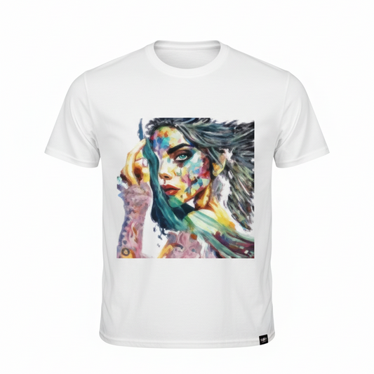 Delphine Celestial Femme SL T White Unisex