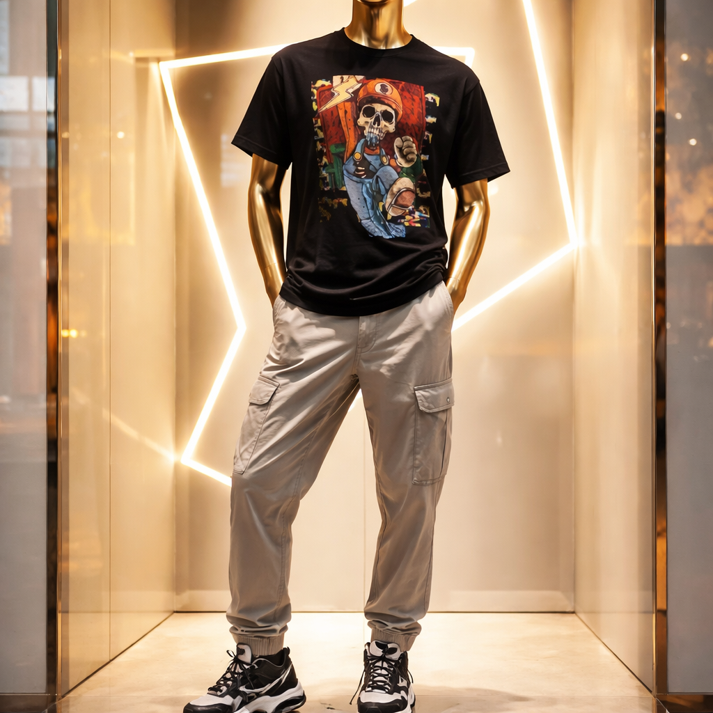 GameOvercharged SL T Black Unisex