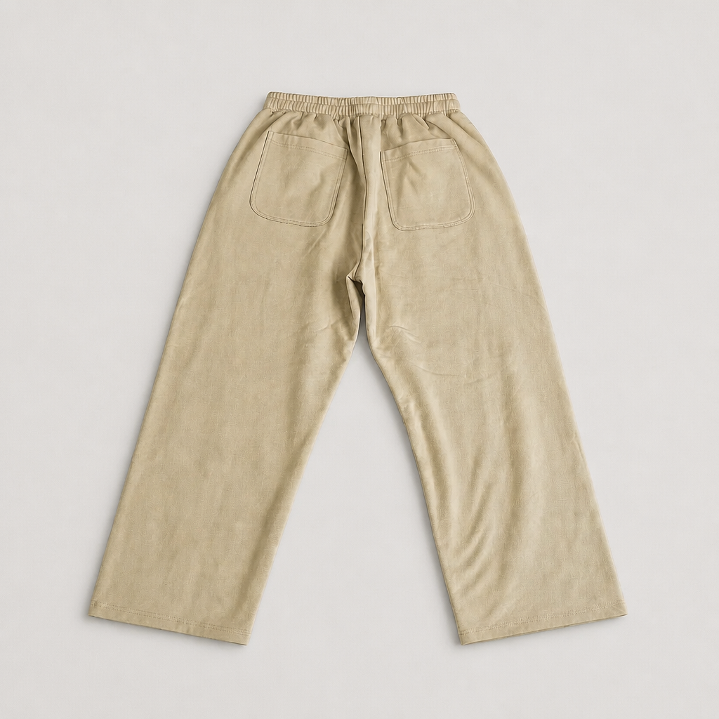 Graffiti Wear Sweatpant Apricot