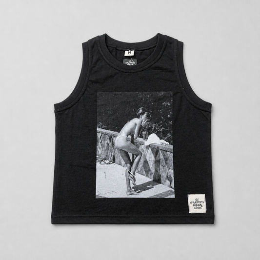 Bad Habits Black Tank
