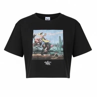 Cactus Kickback Crop T