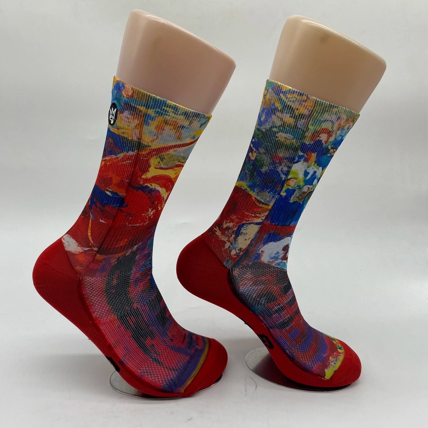 Bull Rider On Red Wolf