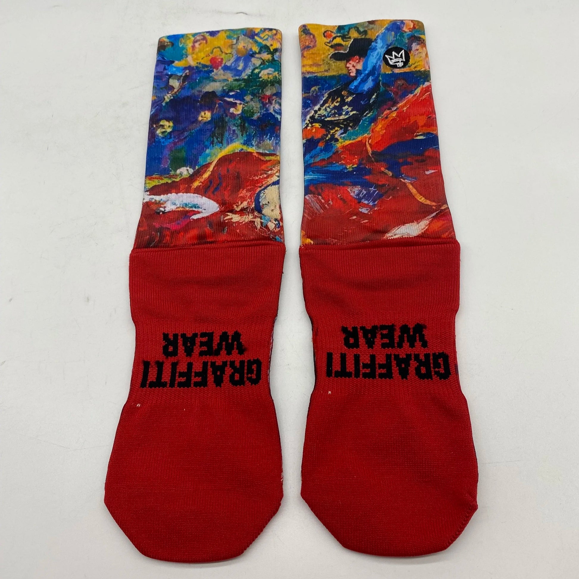 Bull Rider On Red Wolf