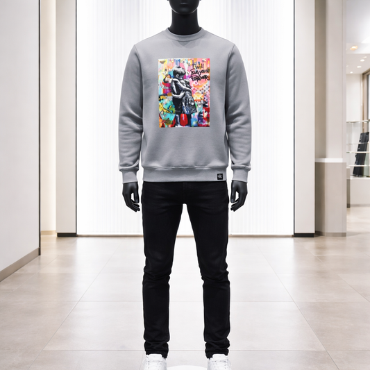 I will Love you Forever LS Crew Grey Unisex