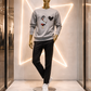 I'm Cut Out for Love LS Crew Grey Unisex