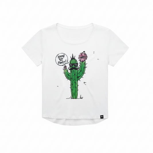 Keepin It Funky Women SL T White
