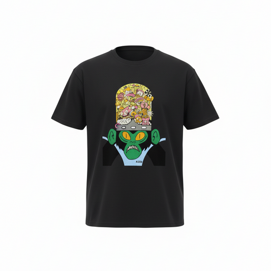 Mind Eruption SL T Black Unisex