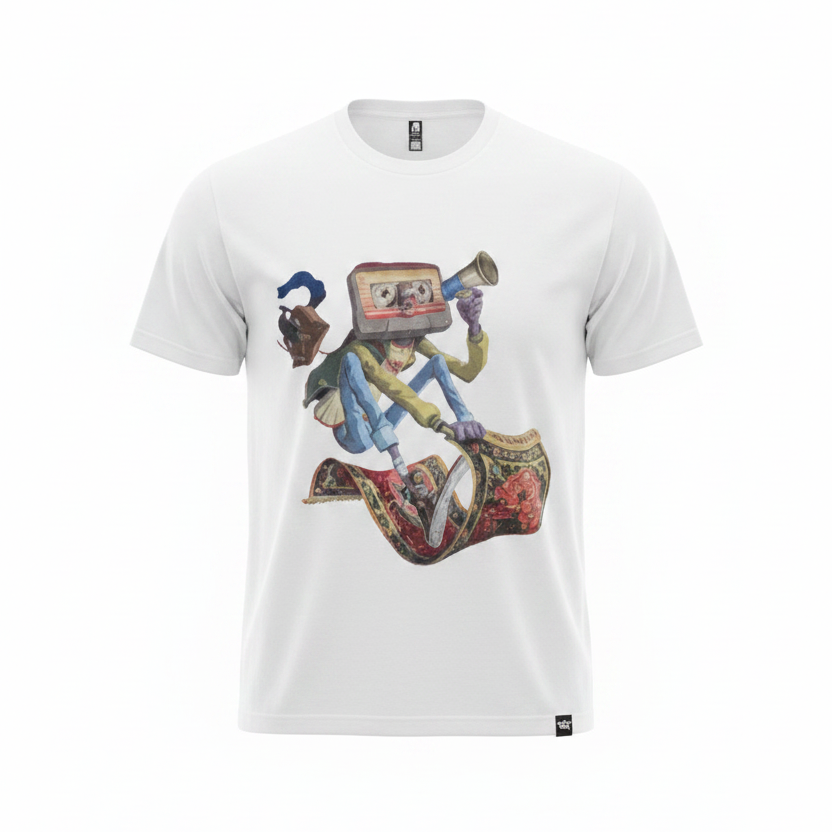 MixTape Rider SL T White Unisex