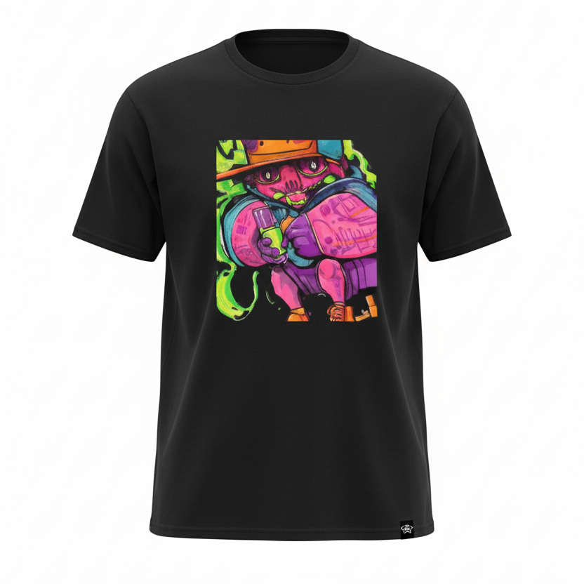 Neon Mischie SL T Black Unisex