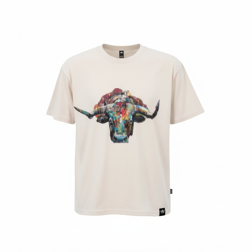 Painted Bull SL T Cream Unisex