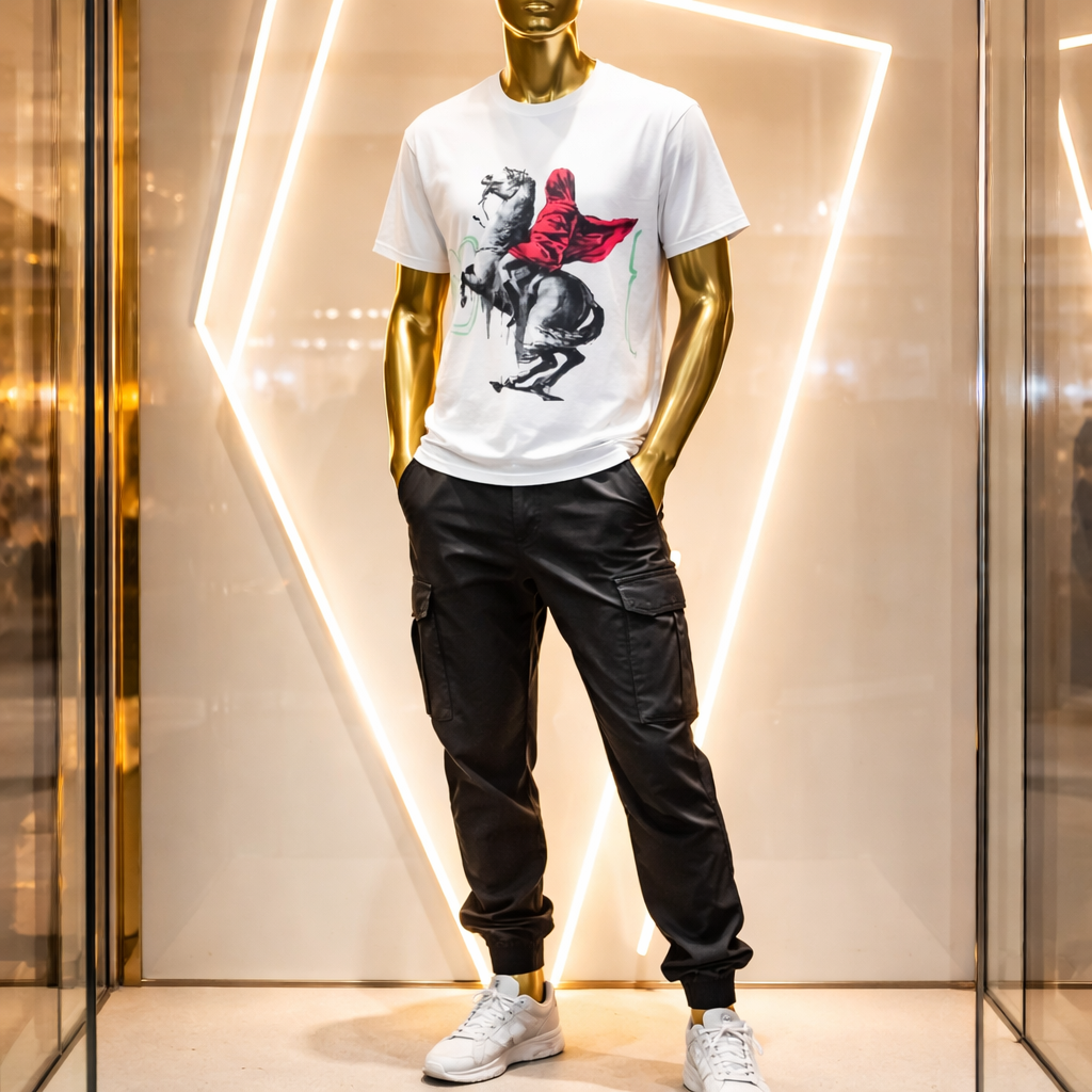 Rider in Red SL T White Unisex