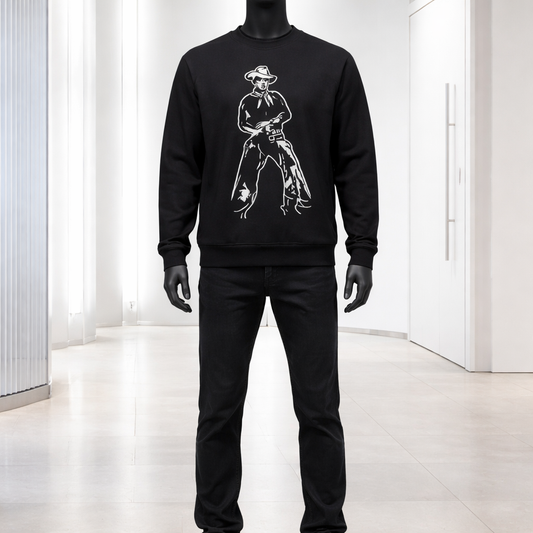 The Legend LS Crew Black Unisex