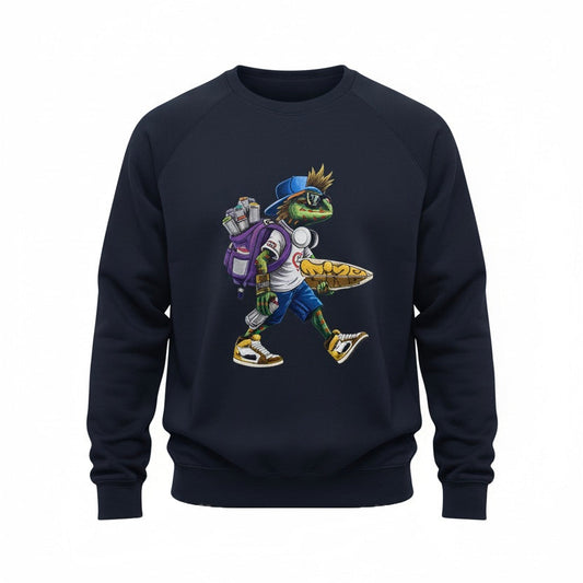 Urban Lizard LS Crew Blue Unisex