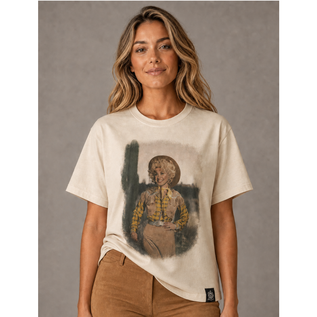 Dolly Cowgirl Classic T Cream